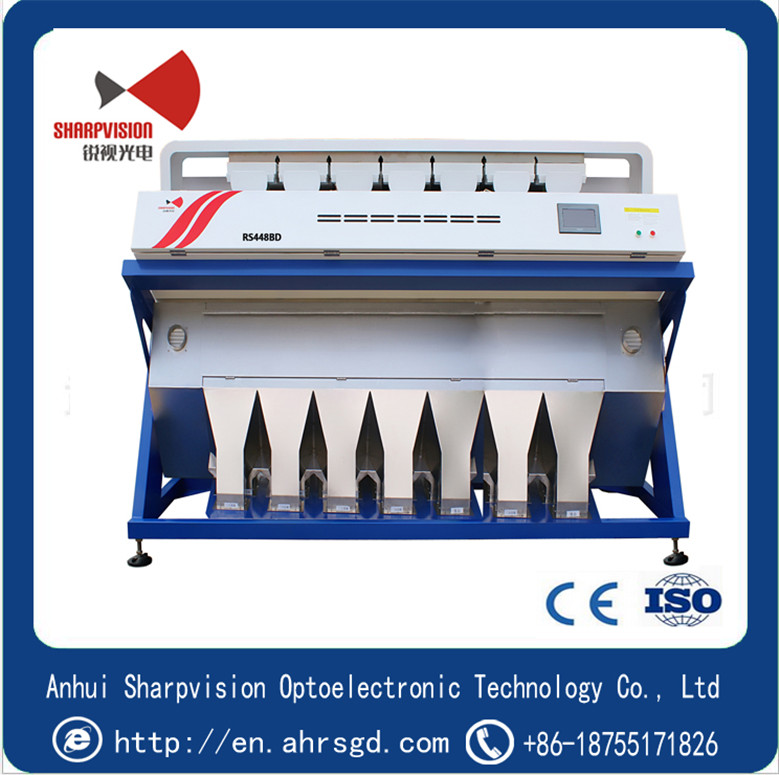 high quality  Seeds used Color Sorter for grain color sorter machine price with CCD camera
