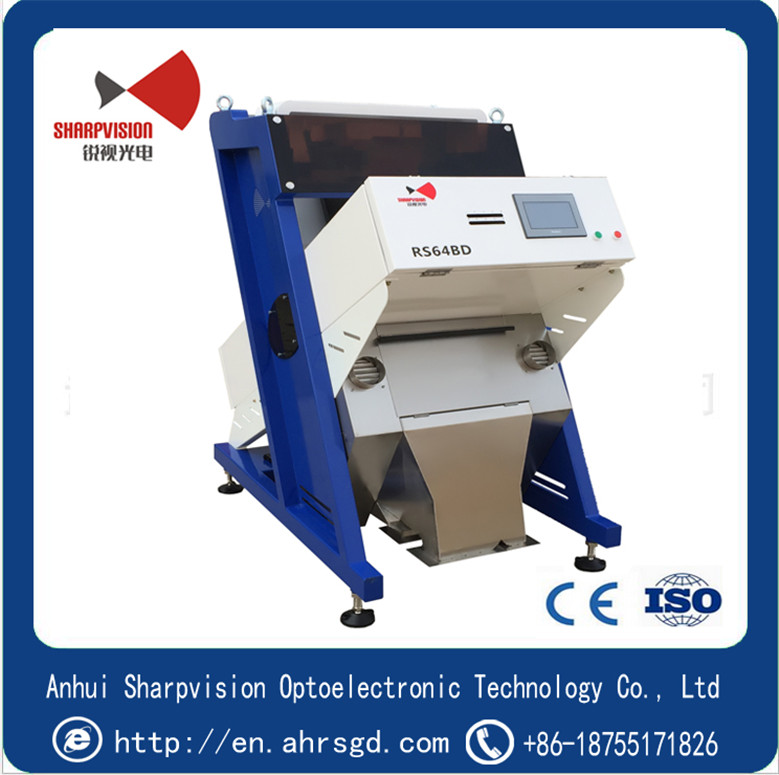 Grain Color Sorter of optical CCD camera color sorter machine for rice or grain or beans or seeds color sorter