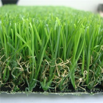 U Shape Outdoor Artificial Grass For Landscaping Synthetic Grass For Garden