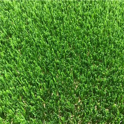 Wave Shape Synthetic Artificial Fake Lawn Turf For Backyard