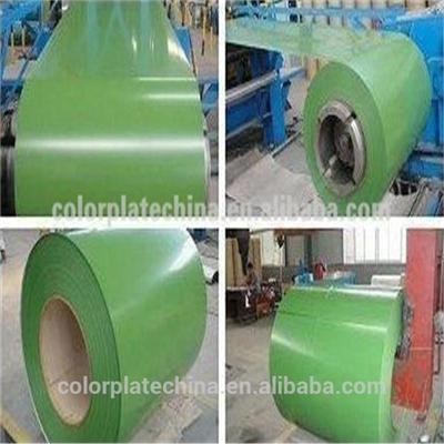 Green Bamboo Leaf PPGI In Color Coated Coated Steel Coil From China