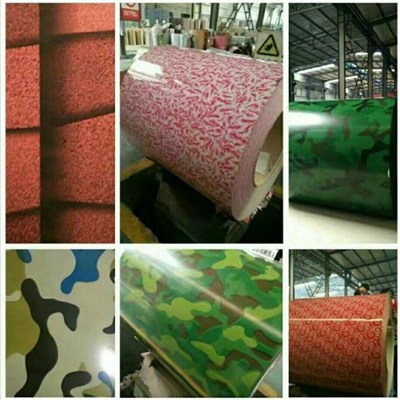 Hot Selling Camouflage Pattern Steel Price List