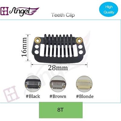 Metal Teeth Comb Snap Clips For Clip In Hair Extension/Weft/Wig Tools Accessories