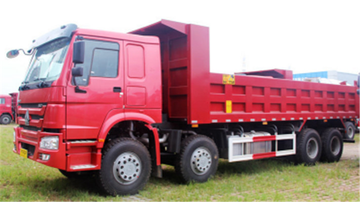 Strong carrying capacity HOWO 8X4 ZZ3407S3847D Dump Truck supplier
