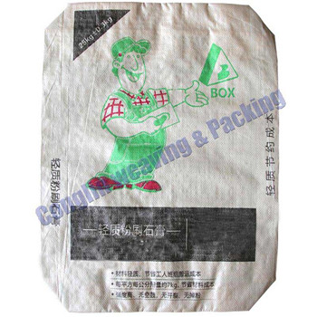 high quality PP block bottom valve bag with lower price