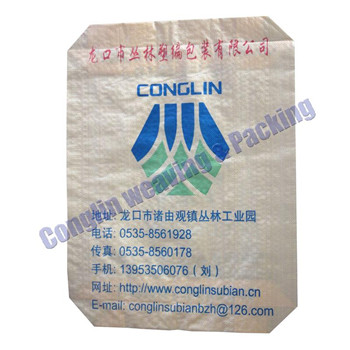 China PP plastic woven cement bag/sack export