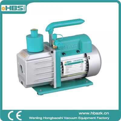 HBS 8/9CFM, 5Pa, 3/4HP Single-Stage Rotary Vane Hand Held Economy High Vacuum Pump Manufacturers Air Conditioner Refrigerant Recovery,HVAC/AUTO AC tool R134a R410a Wine Degassing,Vacuum Pump for Milki