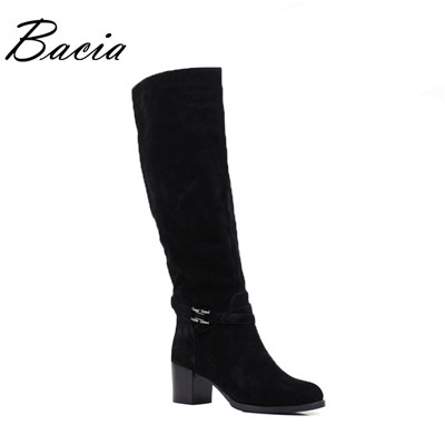 Winter wool fur  boots For Women Genuine Sheep Suede Boots