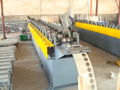 China Steel support of solar energy roll forming machine supplier/production line