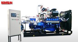 100KW-500KW biogas powered electric generator set with steyr engine