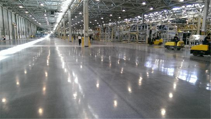 Impact and Pressure Resistant Emery Flooring for Large Shopping malls or Storehouses