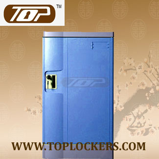 Triple Tier Storage Lockers ABS Plastic, Navy Color