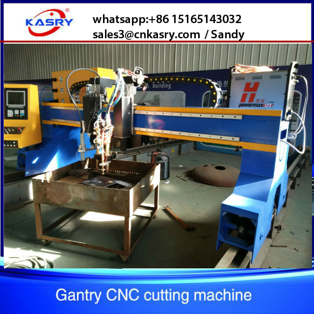gantry type cnc plate plasma cutting machine