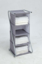 Non-woven Free standing cubby wardrobe and chest manufacturer