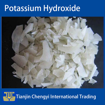 China potassium hydroxide flakes price