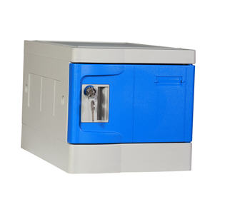 Plastic Mini Lockers, Blue Color