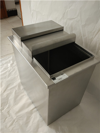 Customer-designed Stainless Steel Ice Bin with insulation wrap,meet with NSF standard