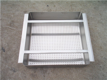 Commerical kitchen Equipment Stainless Steel Strainer Basket, with perforated holes