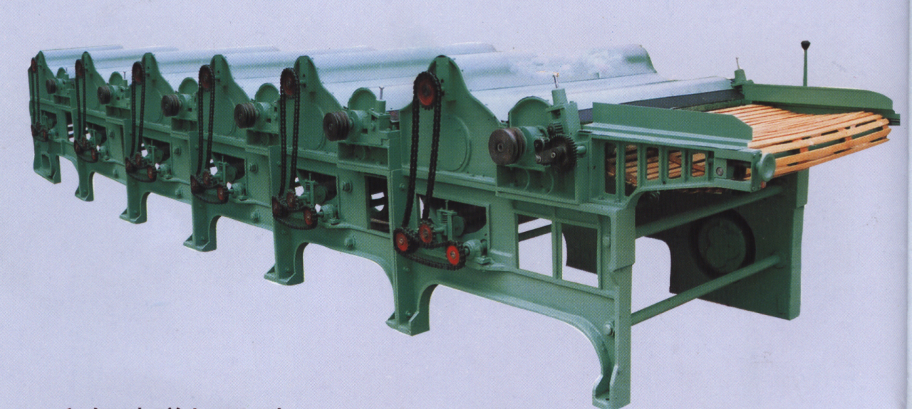 Six Roller Textile Waste Cleaning Machine