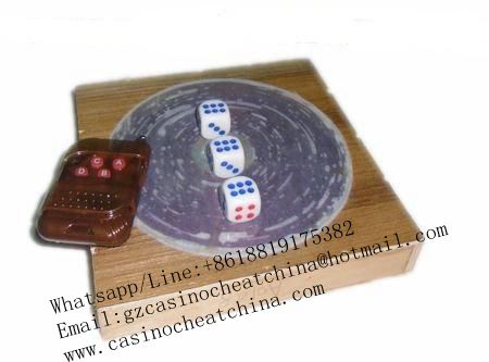 Remote control dice for dice cheat/marked dice/no magnetic dice/game cheat/gamble cheating device