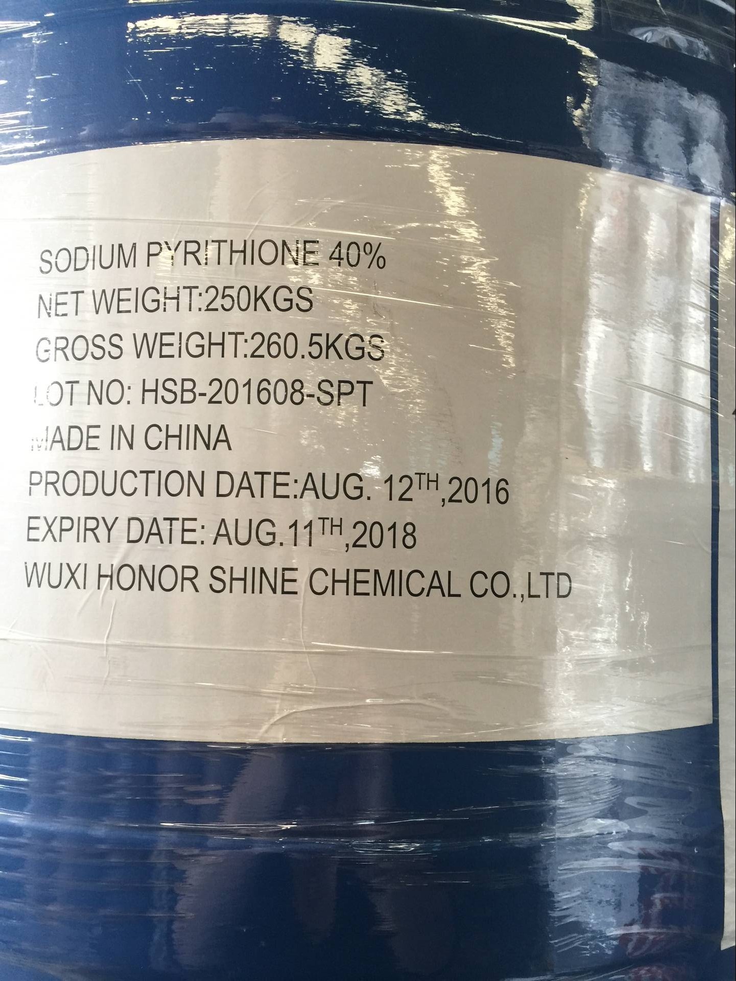 Sodium Pyrithione （CAS NO.:3811-73-2）