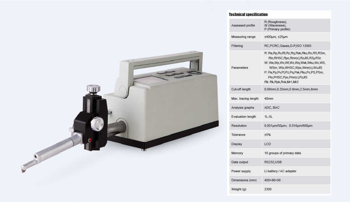 Perfect Accuracy Surface Form Tester Profilometer TIME®3230