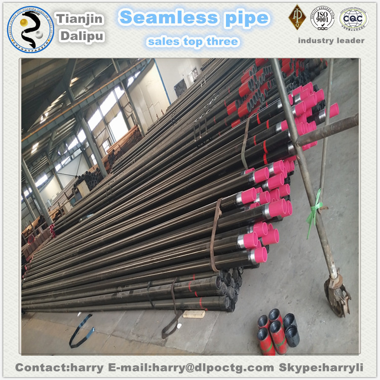 China alibaba API 5CT K55 seamless steel water well casing pipe and tubing pipe