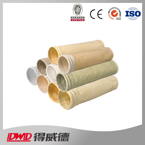 Composite high-temperature resistant dust filter media bag