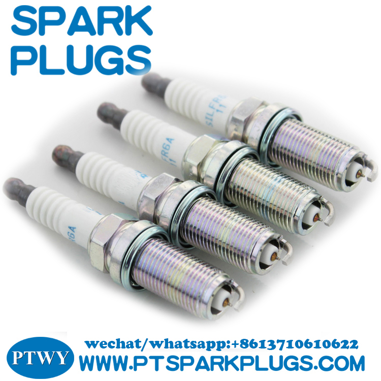 Spark plugs with high performance 22401-53J06 -BKR6EY for Nissans universal