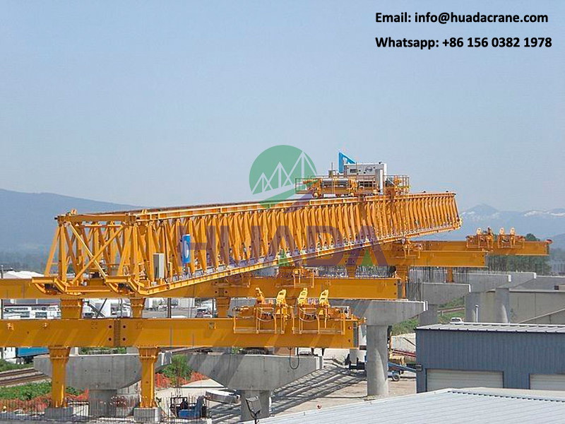 160ton beam launcher equipment used in bridge construction