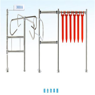 High Quality Supermarket Queue Management stainless steel tensile gate/barrier manufacturer