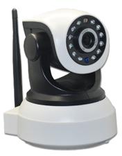 720P HD wireless IR-CUT PTZ infrared local recording ip camera with night vision