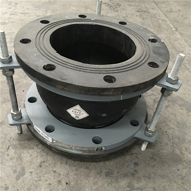 Pipe machine expansion joint oil resistance rubber flexible joint