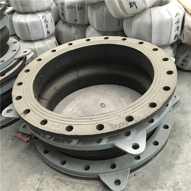 Single sphere connector rubber expansion joint with pn16 flange