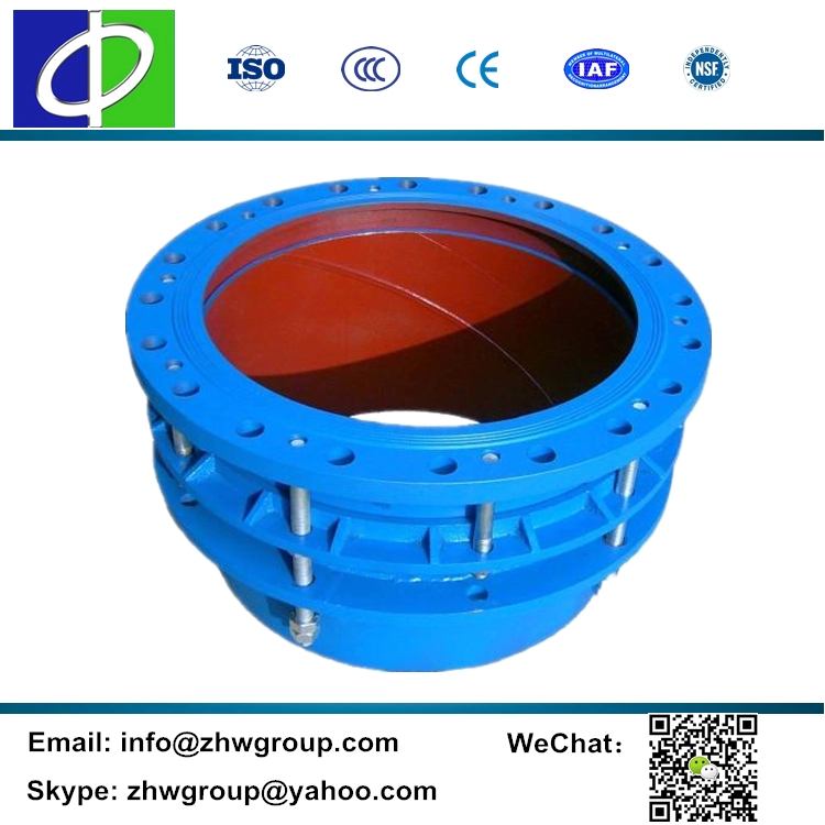 Limit type iron dismantling joint sliding expansion joint