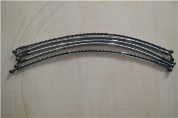 1/8 stainless steel wire braided reinforced brake hose