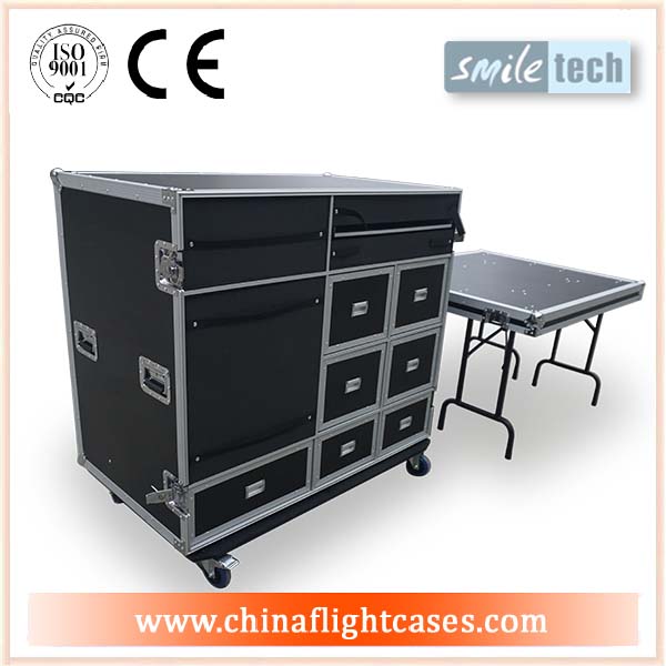Drawer Flight Cases with Tables_RK manufacturer
