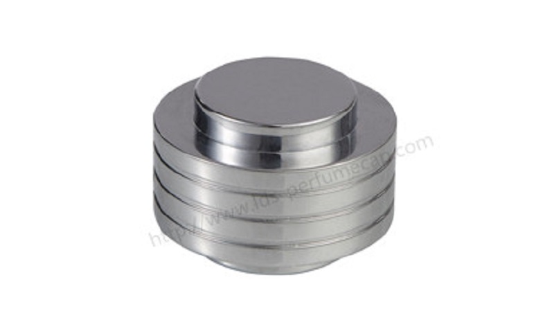 Perfume zinc alloy lid