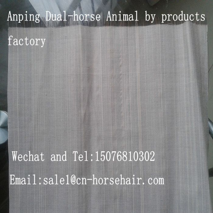 horse hair fabric for decoration