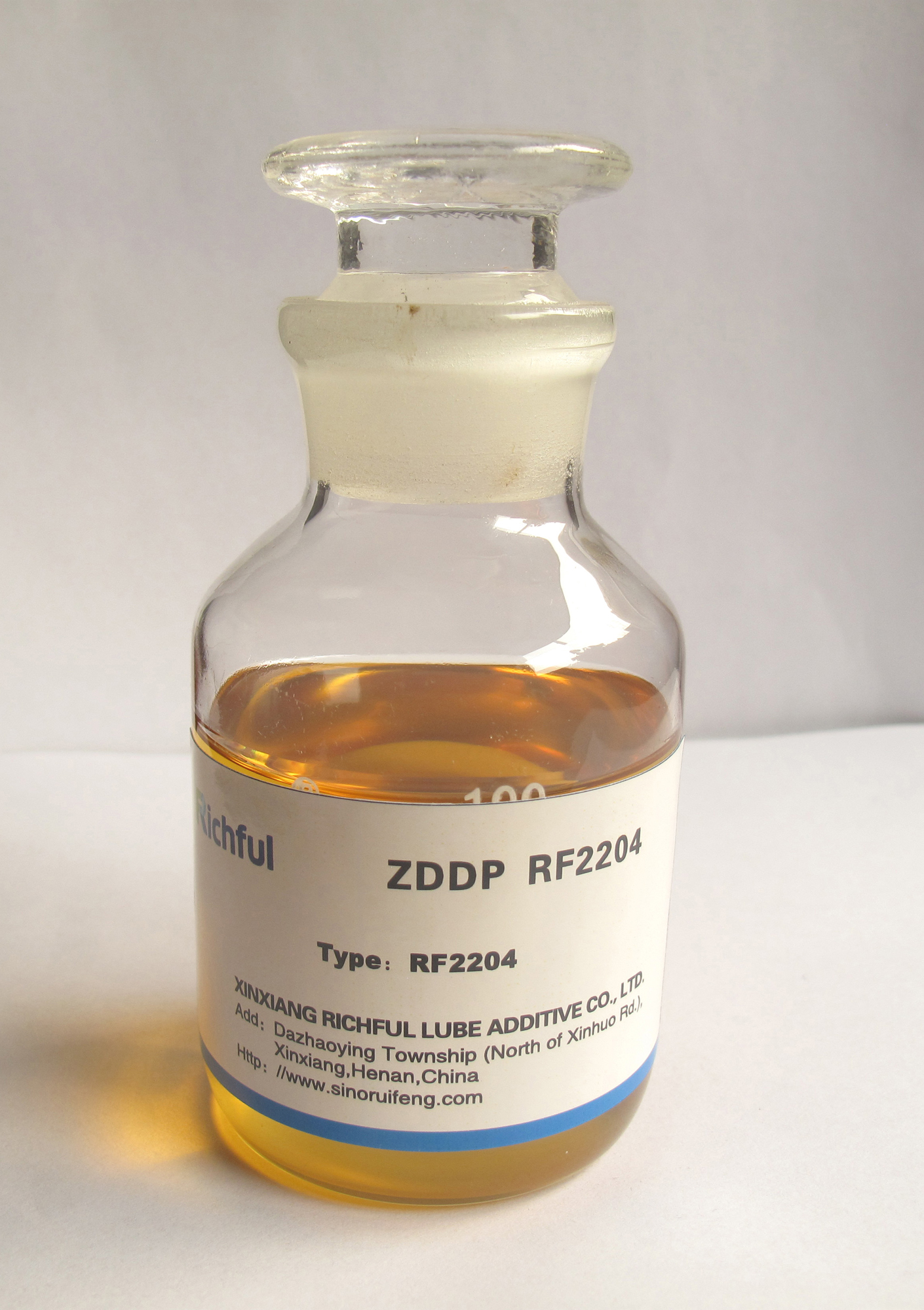 ZDDP Richful Lubricant Additives Antioxidant and Corrosion Inhibitor ZDDP   Zinc Primary-Secondary Alkyl Dithiophosphate  RF2204