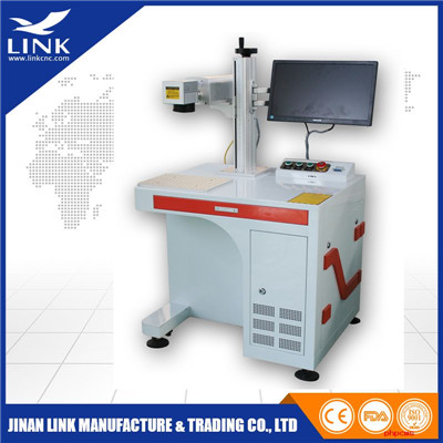 fast speed high quality stable 20W fiber laser marking machine on metal