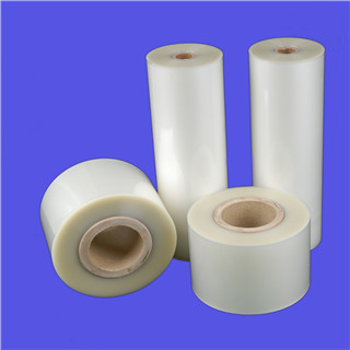 42mic / 75mic glossy high bonding adhesive PET/PE or PET/EVA laminating roll film