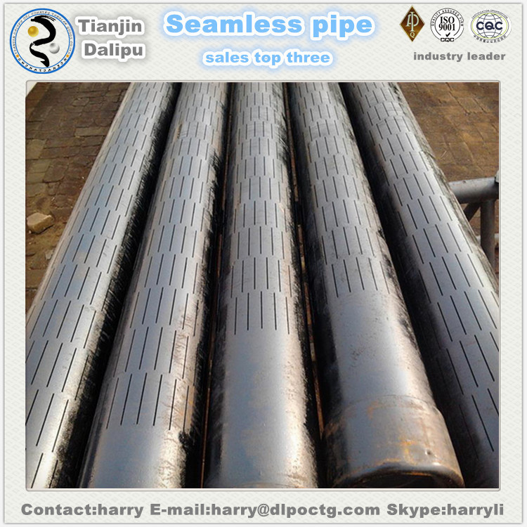 supply oil perforated tube Slotted pipe