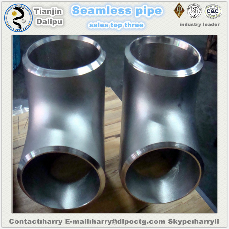 Stainless Steel Weld Long Tee pipe fitting ss316l tee