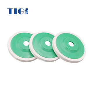 High Quality 8mm 10mm 12mm Thickness 100% Wool felt polishing disc Angle Grinding pad