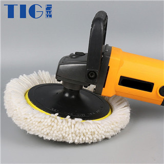 180mm 200mm Single side wool polishing buffing Auto surface maintenance clean pad for car and glass