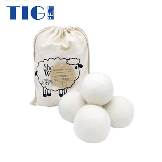 Amazon hot sale 100% Organic Merino Wool Dryer Balls