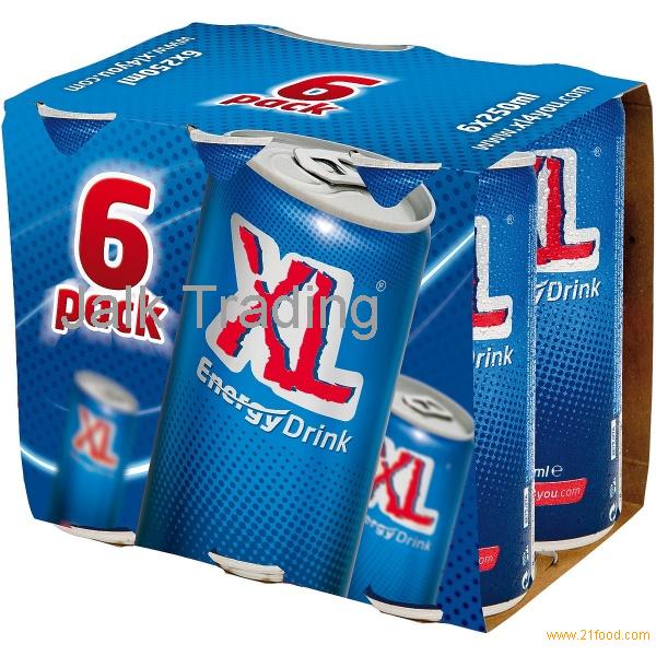 XL ENERGY DRINKS 250ML