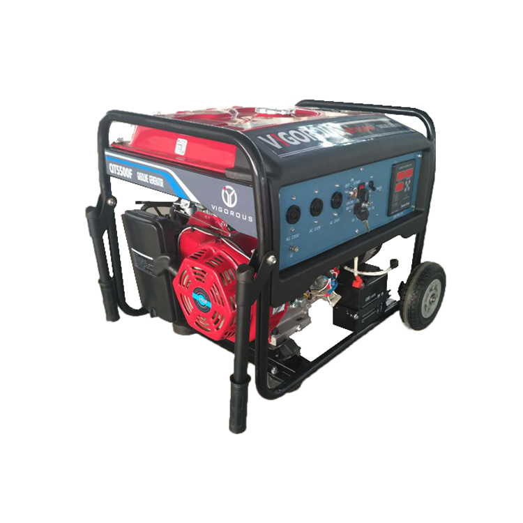 Easy to Carry Electric Start 5000 Watts Gasoline Powered Generator
