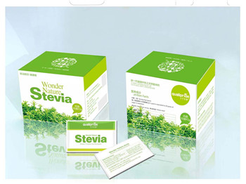 Sugar substitute Stevia sachet table top sweetener